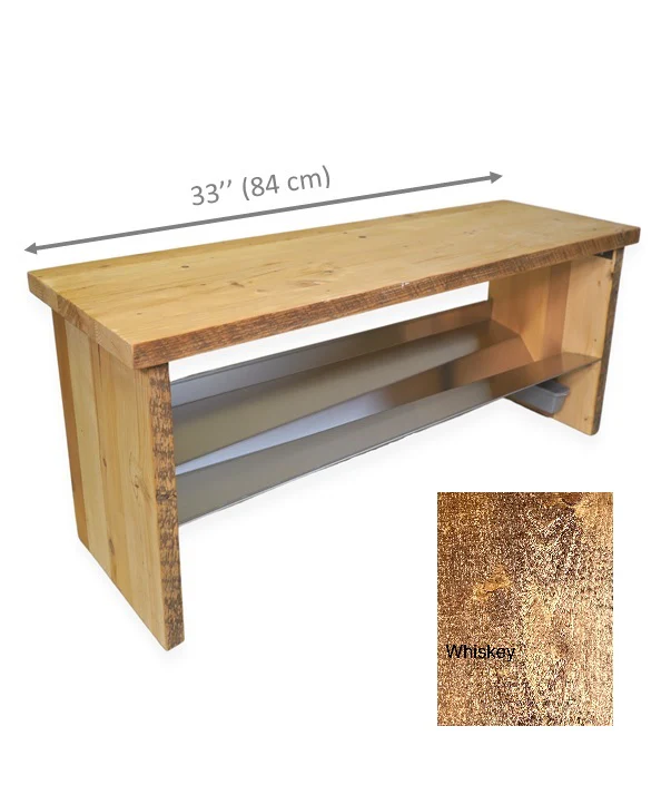 Sturdy and Strong Entrance Bench With Channeling Water Shelf Into Container - supports 400+ pounds Rakabot Noble - Image 22