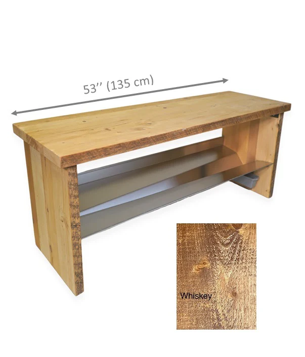 Sturdy and Strong Entrance Bench With Channeling Water Shelf Into Container - supports 400+ pounds Rakabot Noble - Image 26