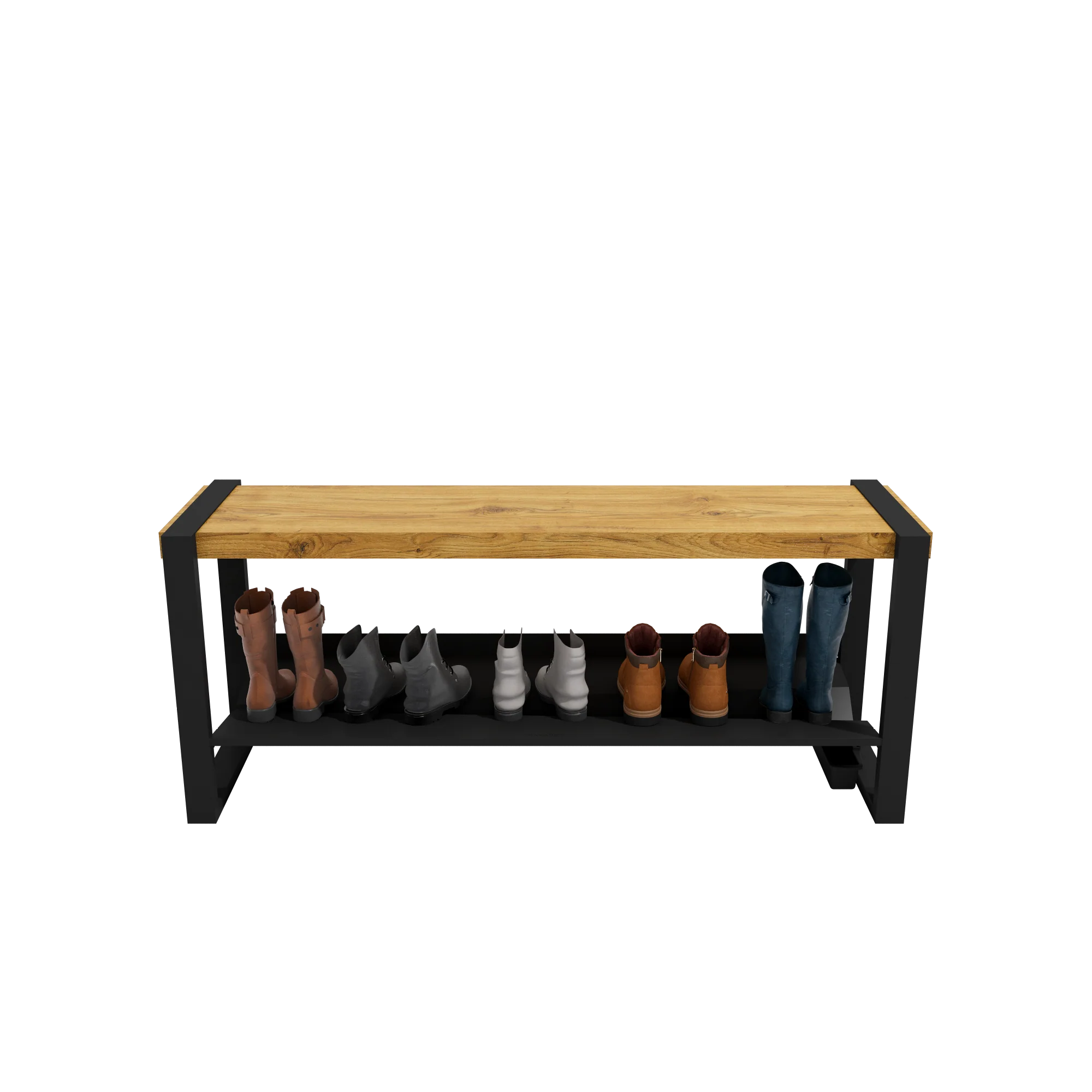 Sturdy & Strong Entrance Bench Channeling Water Into Containers - strong enough for 400+ pounds- Rakabot Moderno - Image 21