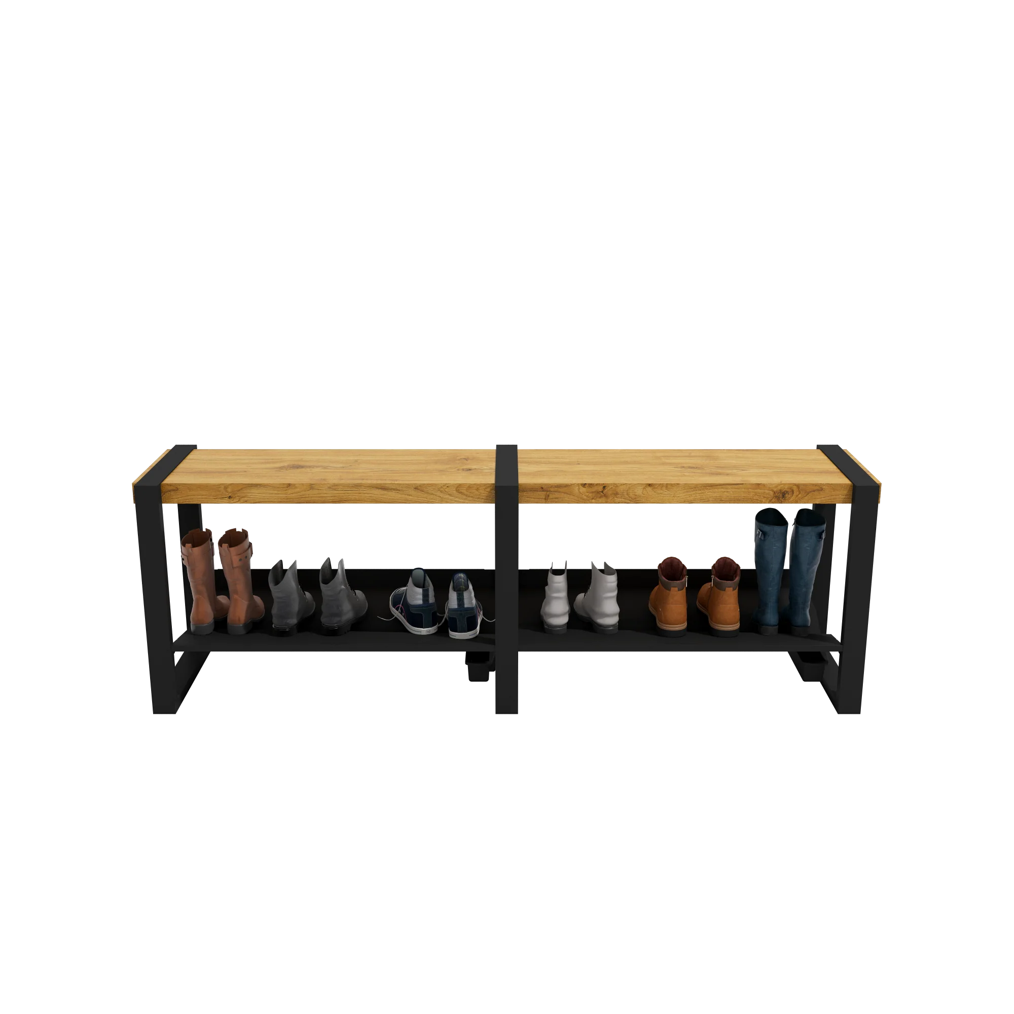 Sturdy & Strong Entrance Bench Channeling Water Into Containers - strong enough for 400+ pounds- Rakabot Moderno - Image 24