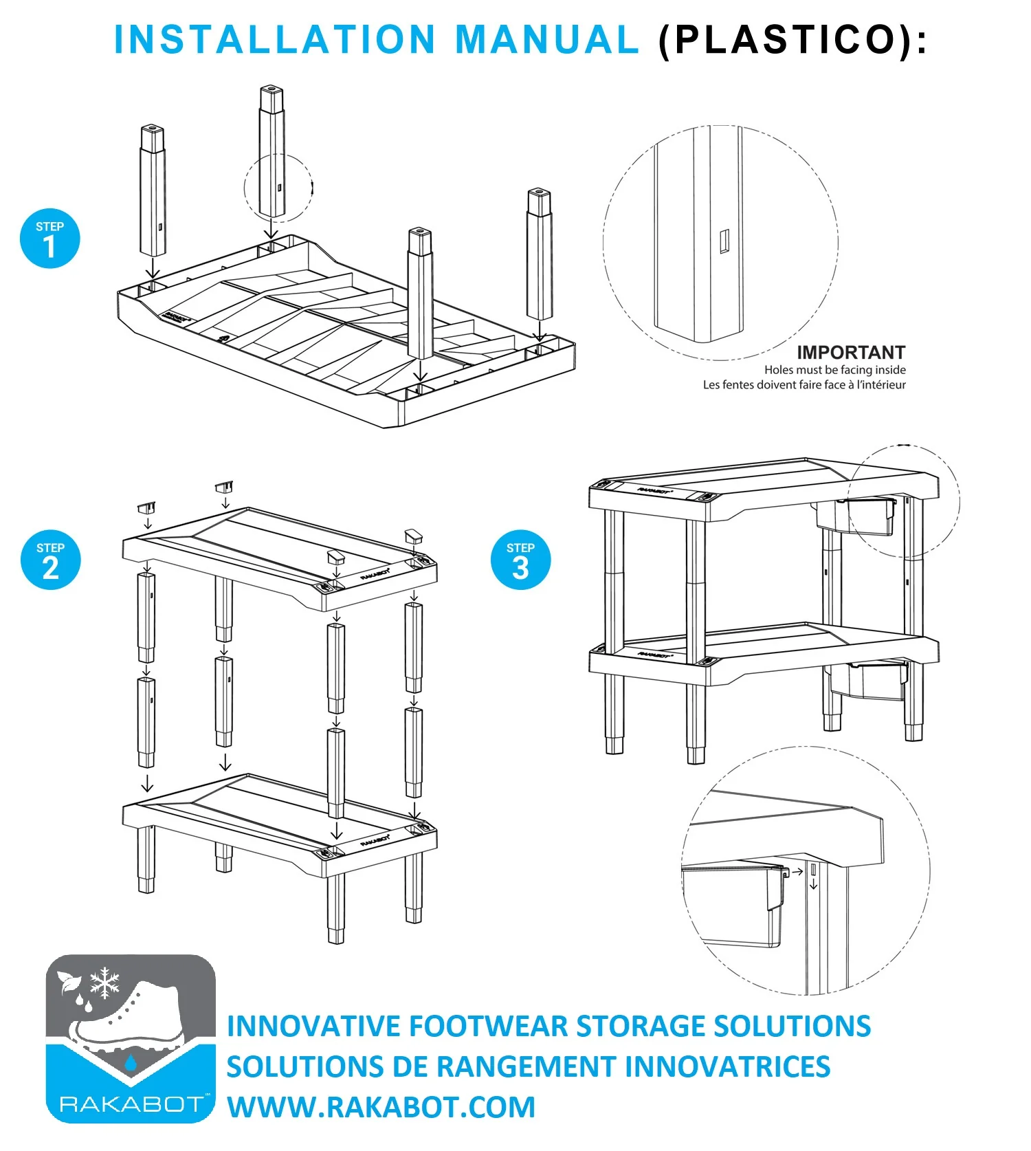 Best Winter Plastico Boot Rack Channeling Water Into Containers - Practical & Stackable - Rakabot - Image 19
